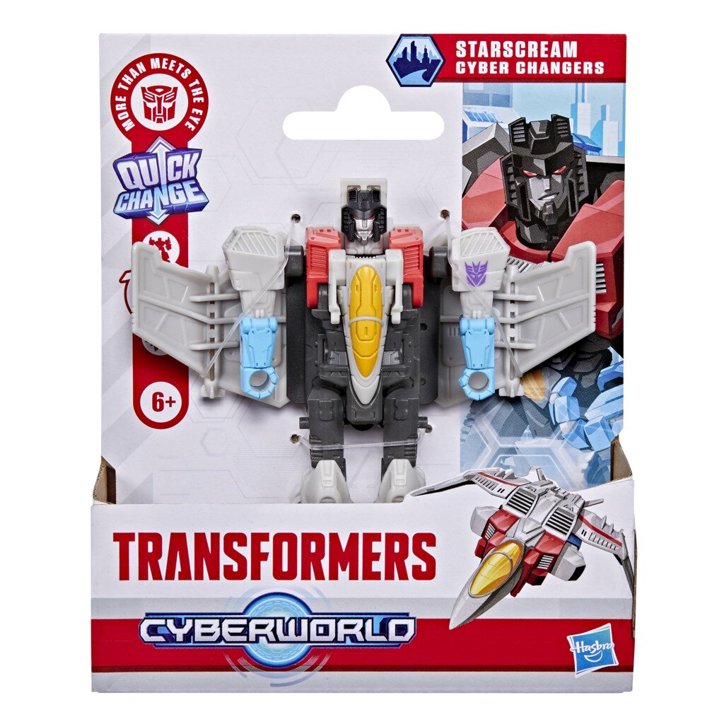 Transformers Figurina transformabila Cyberworld Cyber Changers Starscream G1044