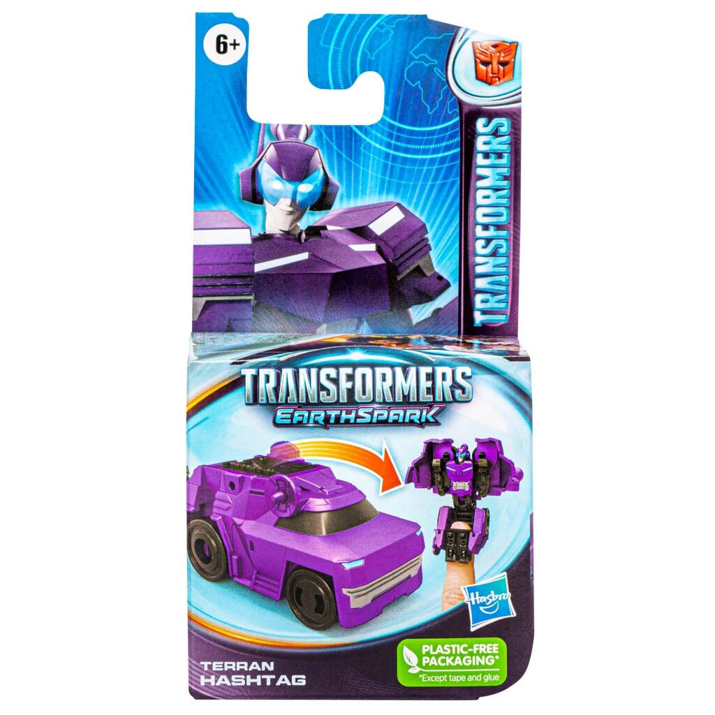 Transformers Figurina transformabila Earthspark Tacticon Terran Hashtag