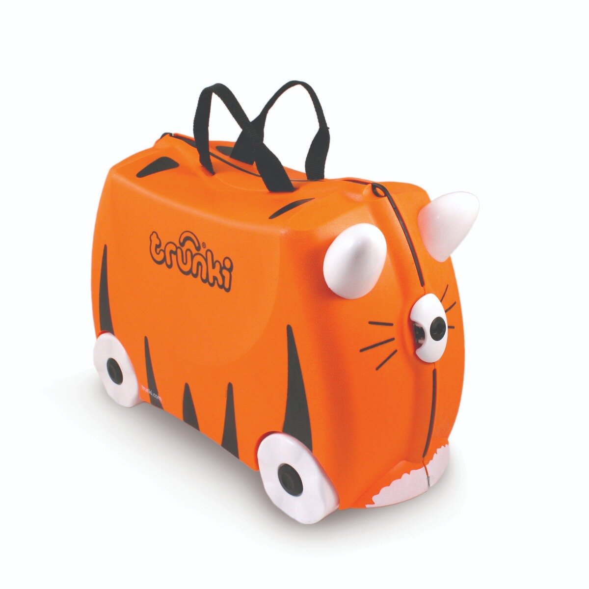 Trunki Valiza pentru copii Ride-On Tipu Portocaliu 46 cm