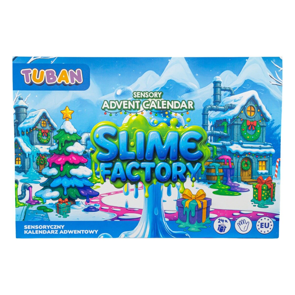 Tuban Set DIY experimente Calendar de Advent Fabrica de slime