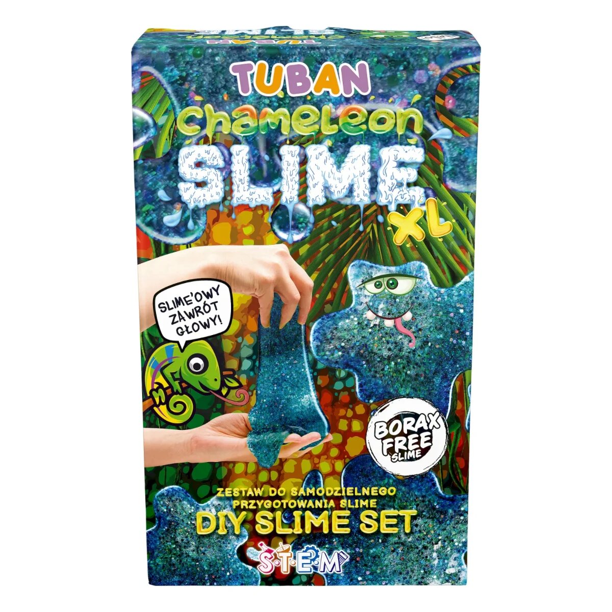 Tuban Set DIY experimente cu slime Cameleon XL