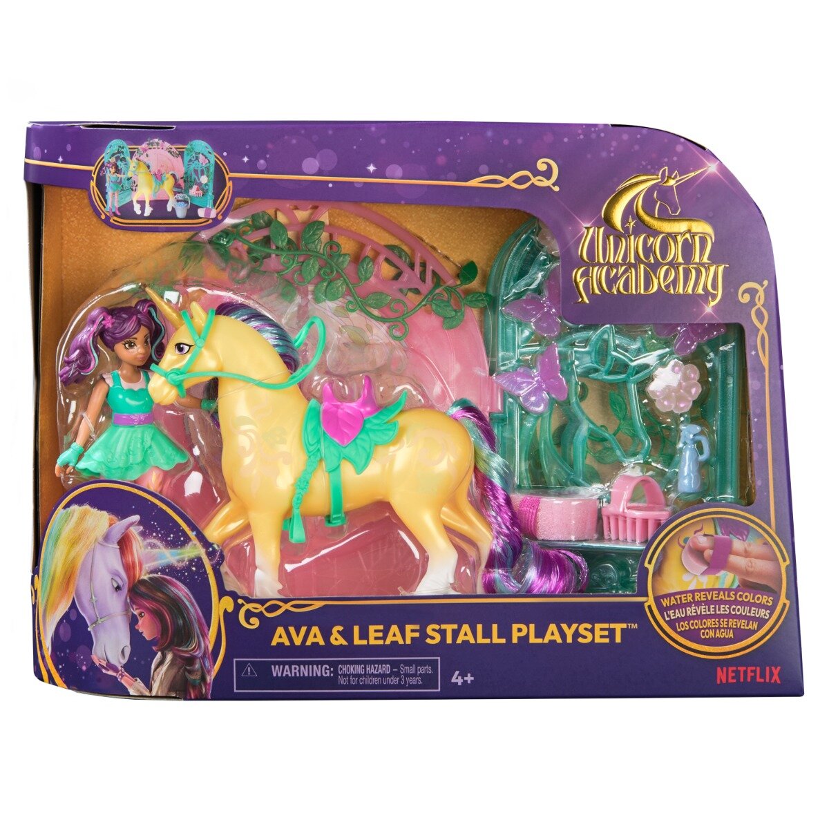Unicorn Academy Set papusa Ava si unicornul Leaf 6072051