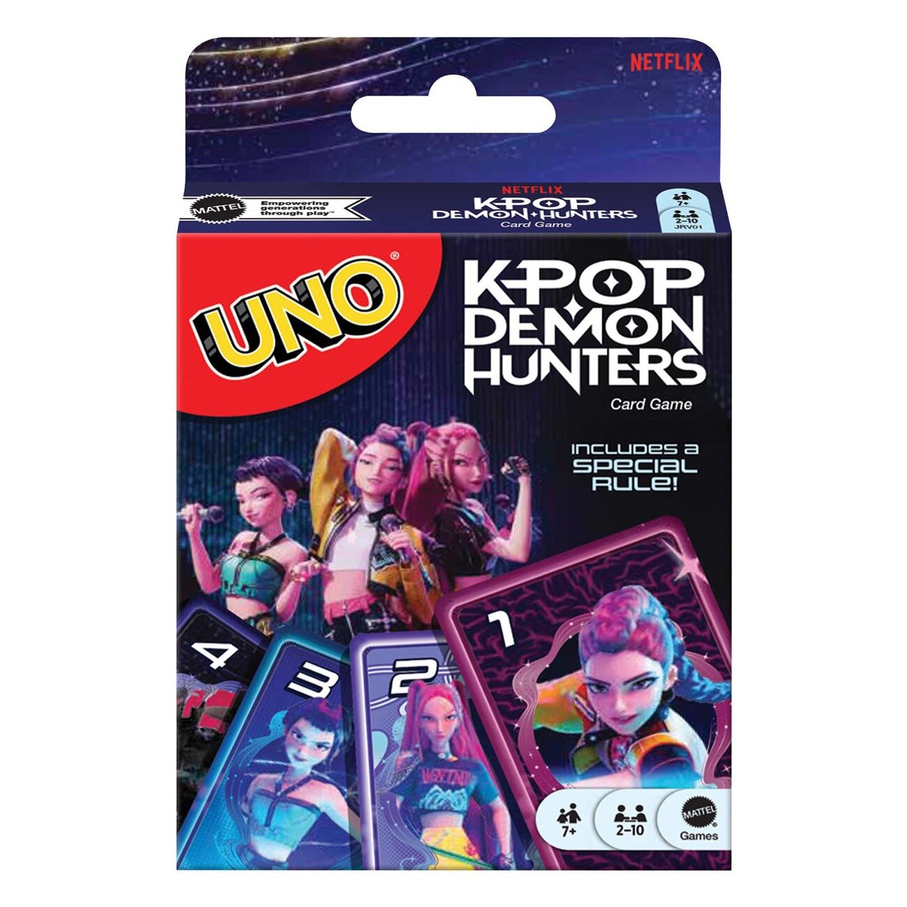 Uno Joc de societate K-Pop Demon Hunters JRV01
