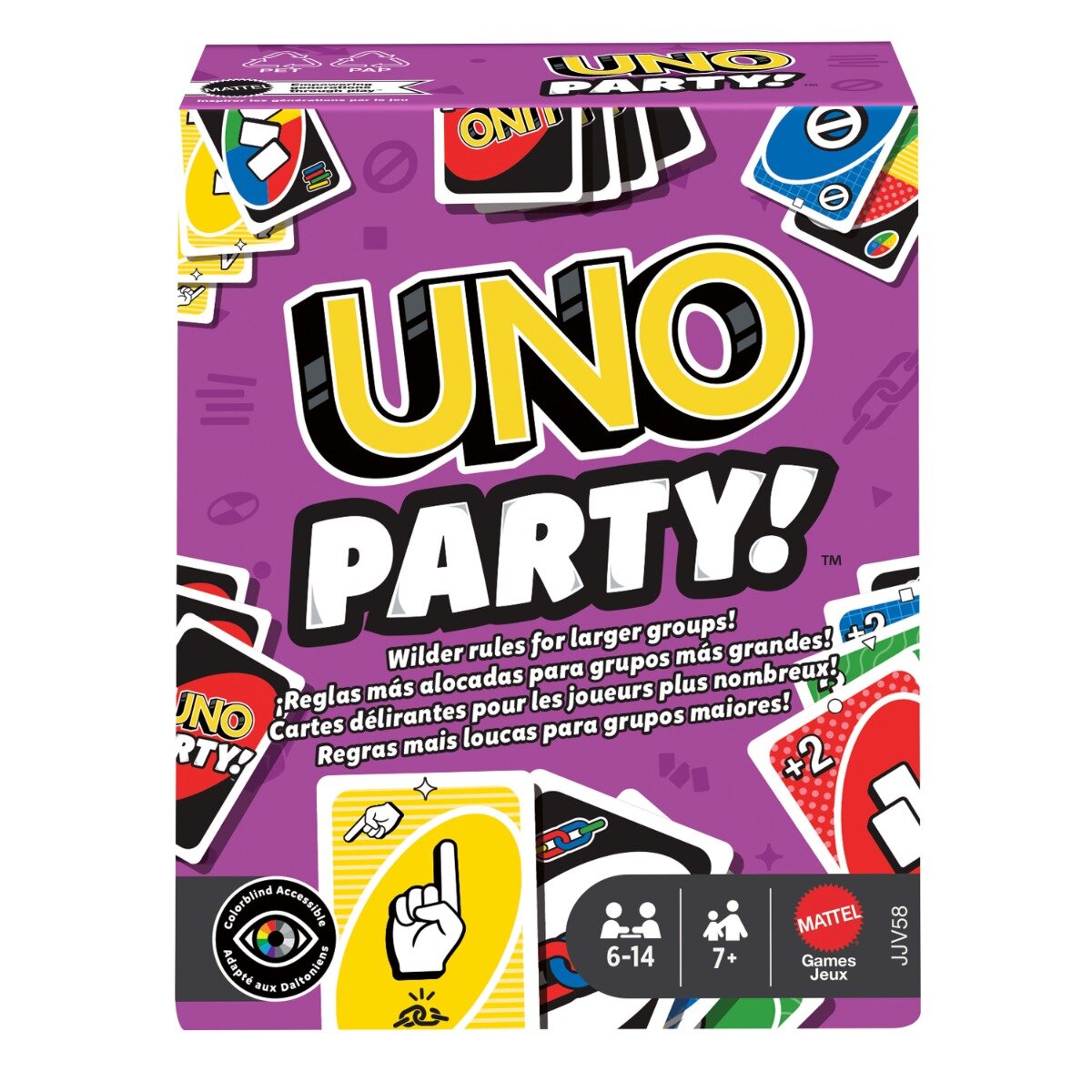 Uno Joc de societate Party Refresh JJV58
