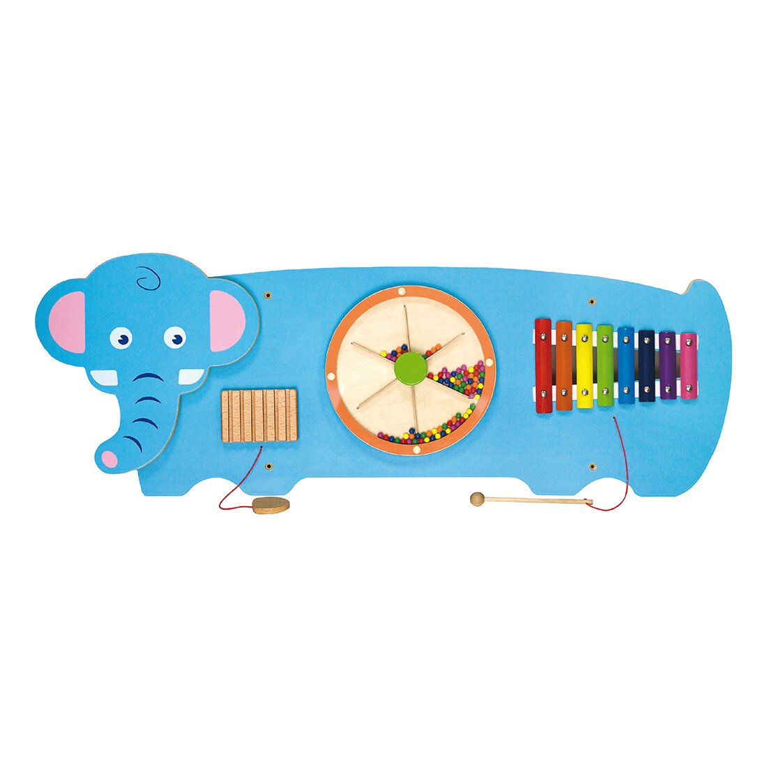 Viga Jucarie de perete cu activitati Elefant