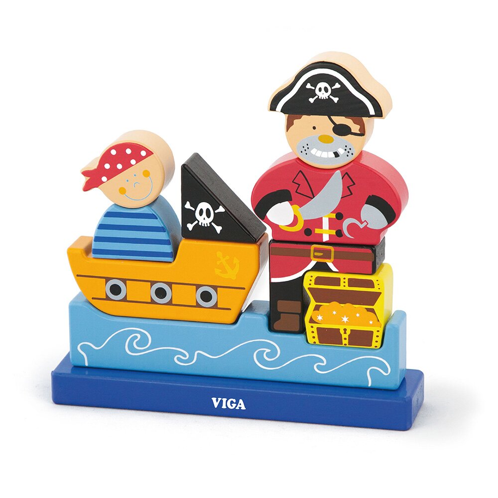 Viga Puzzle magnetic Piratul