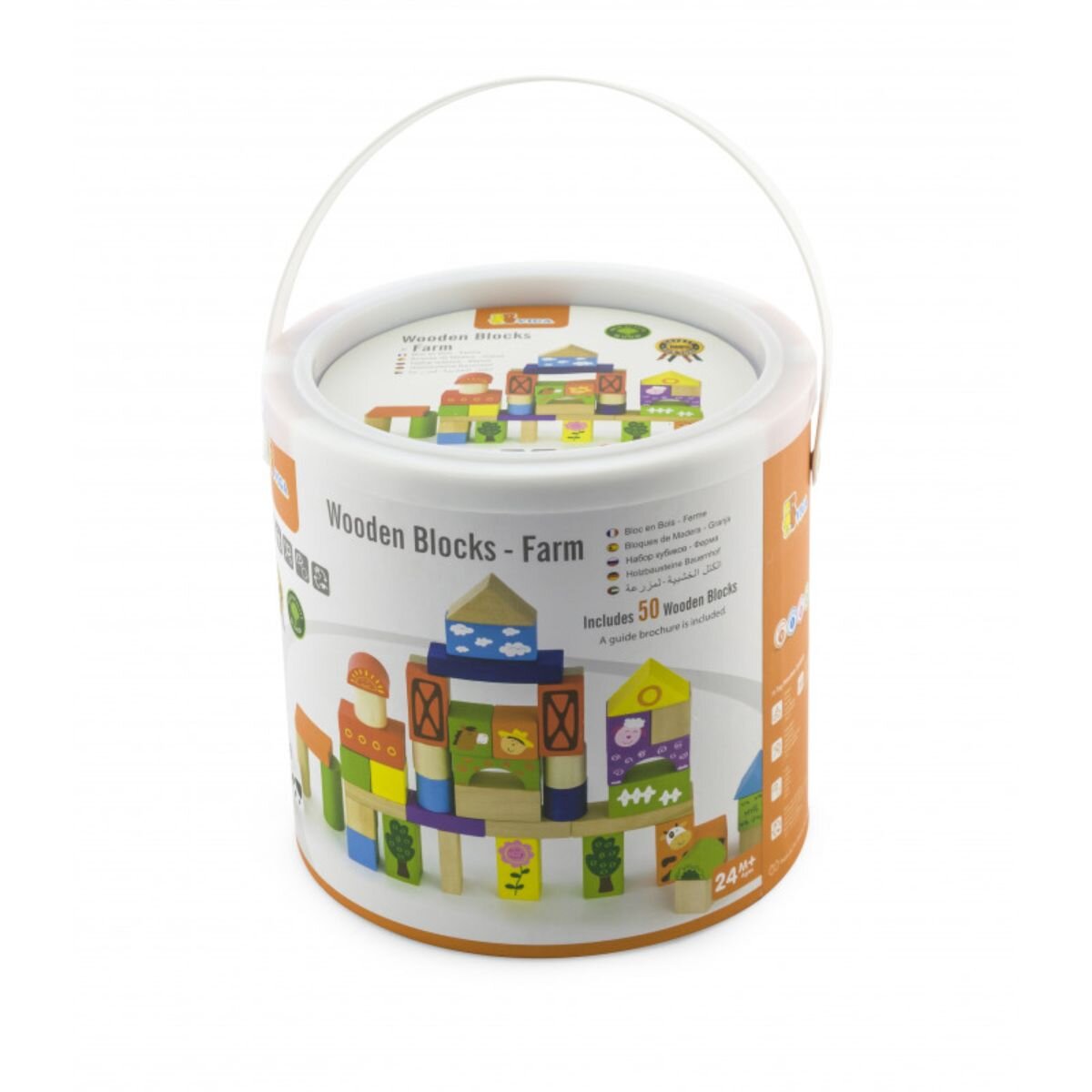 Viga Set 50 de cuburi Piese ferma