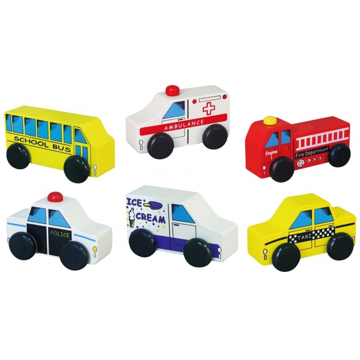 Viga Set 6 vehicule de oras