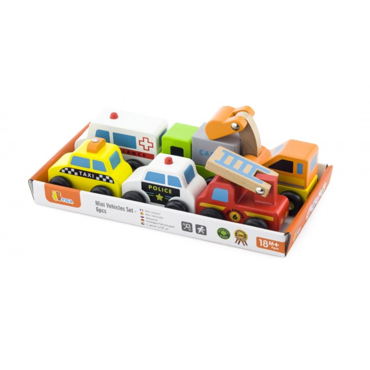 Viga Set de 6 minivehicule Serviciul de urgente
