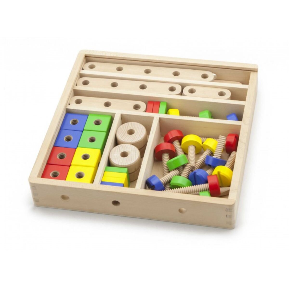 Viga Set de construit din lemn
