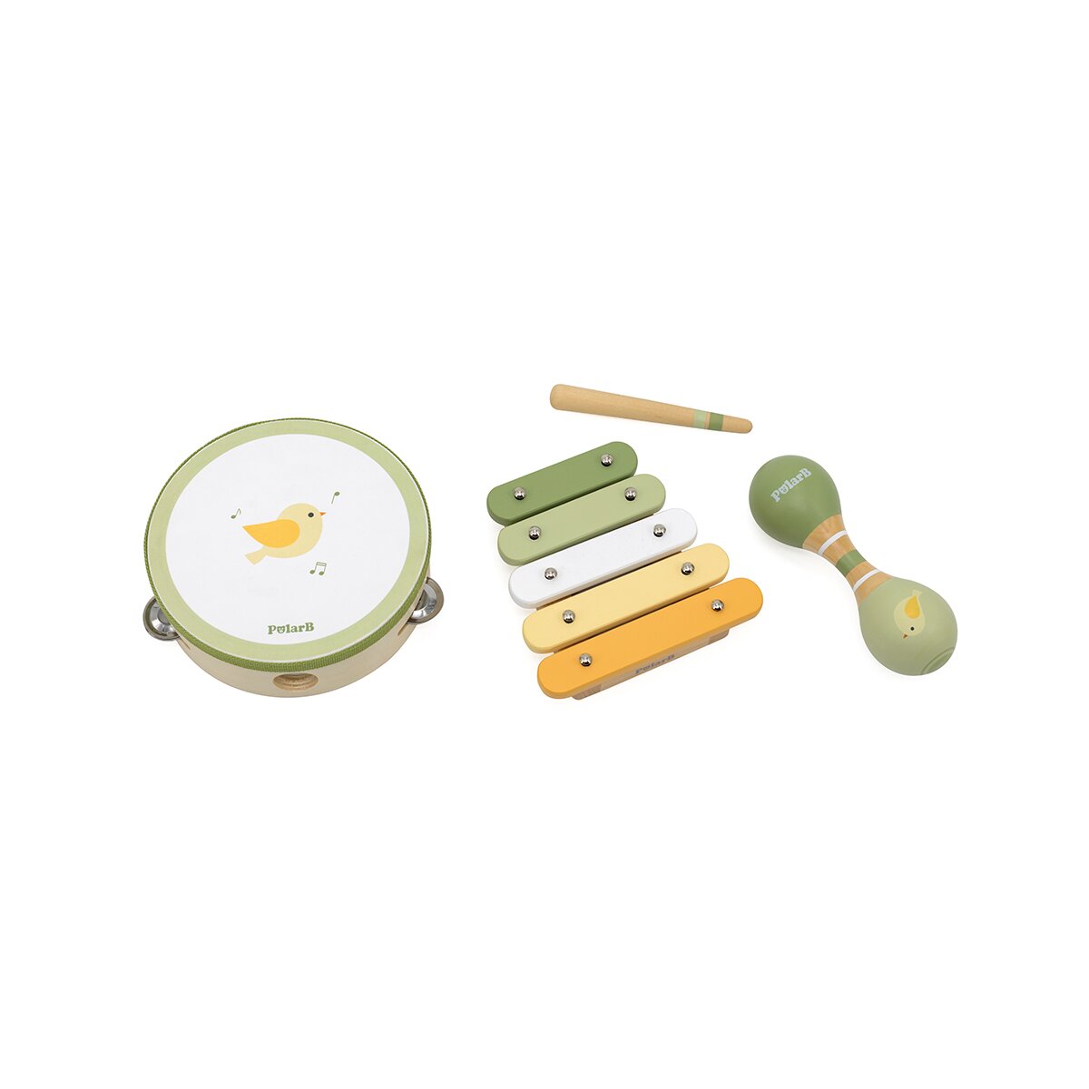 Viga Set de instrumente muzicale PolarB Pasari
