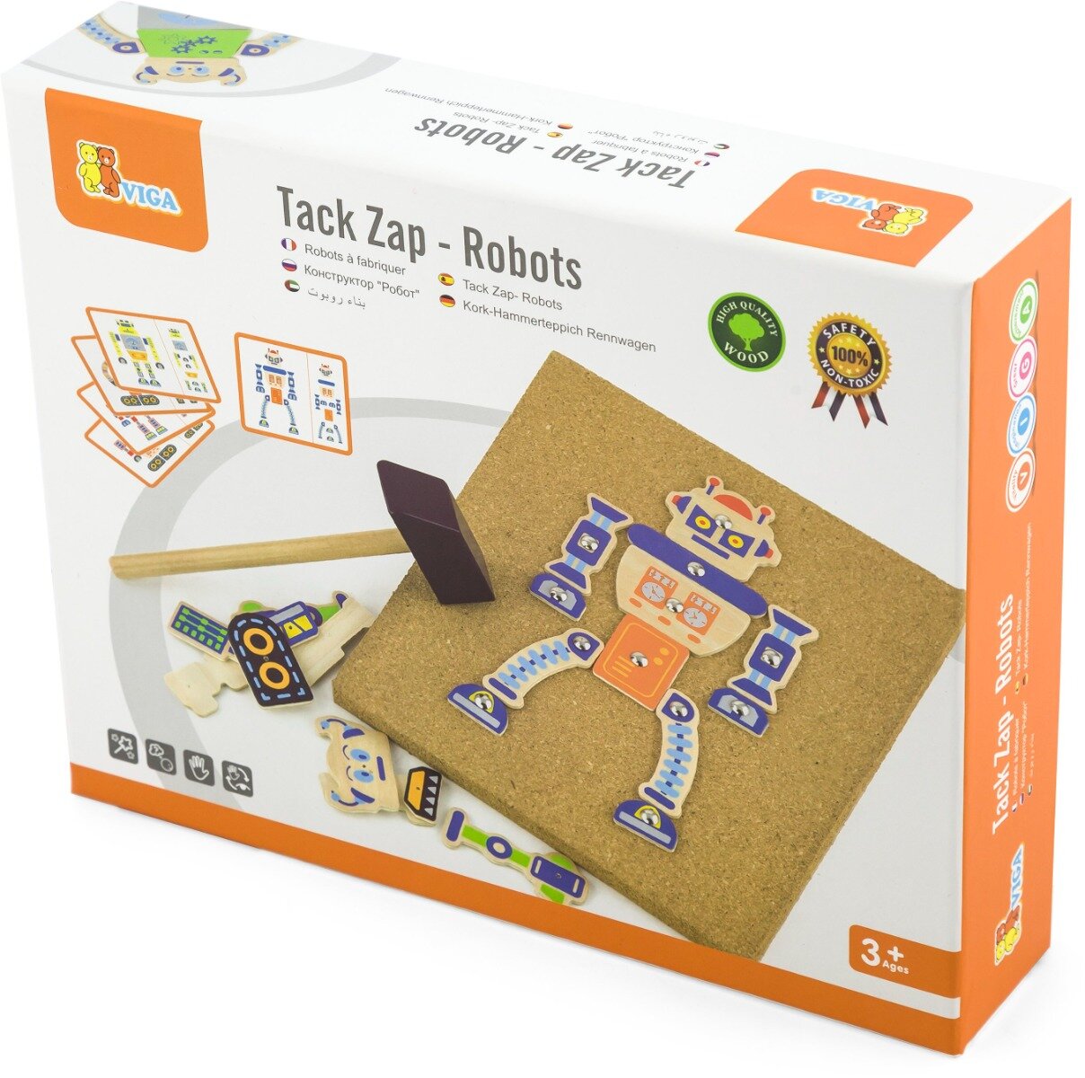 Viga Set de mesterit Roboti