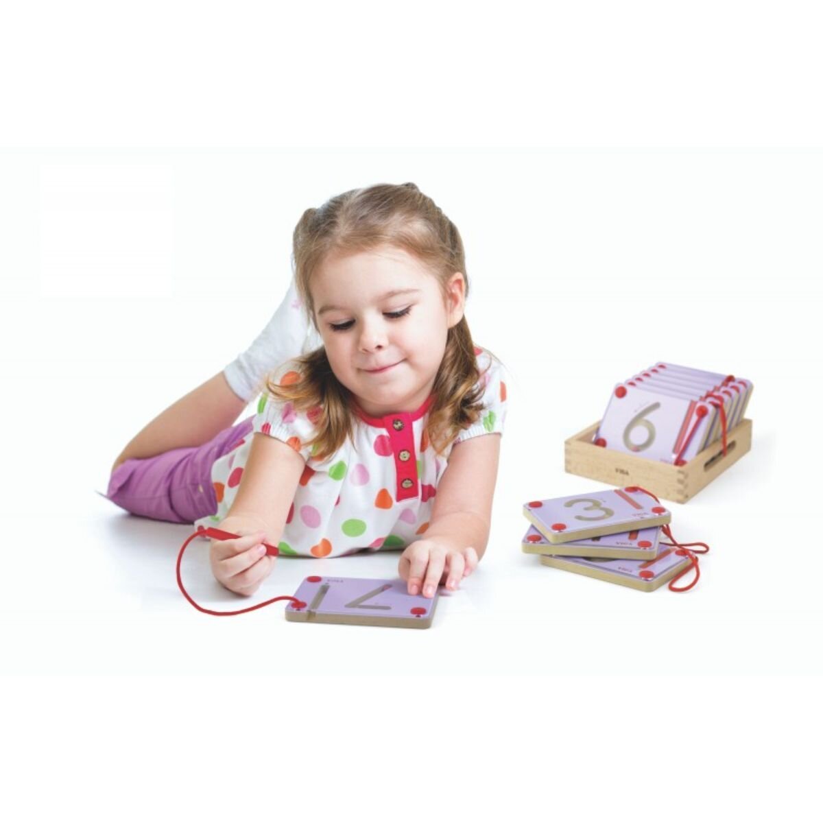 Viga Set magnetic de scriere cifre