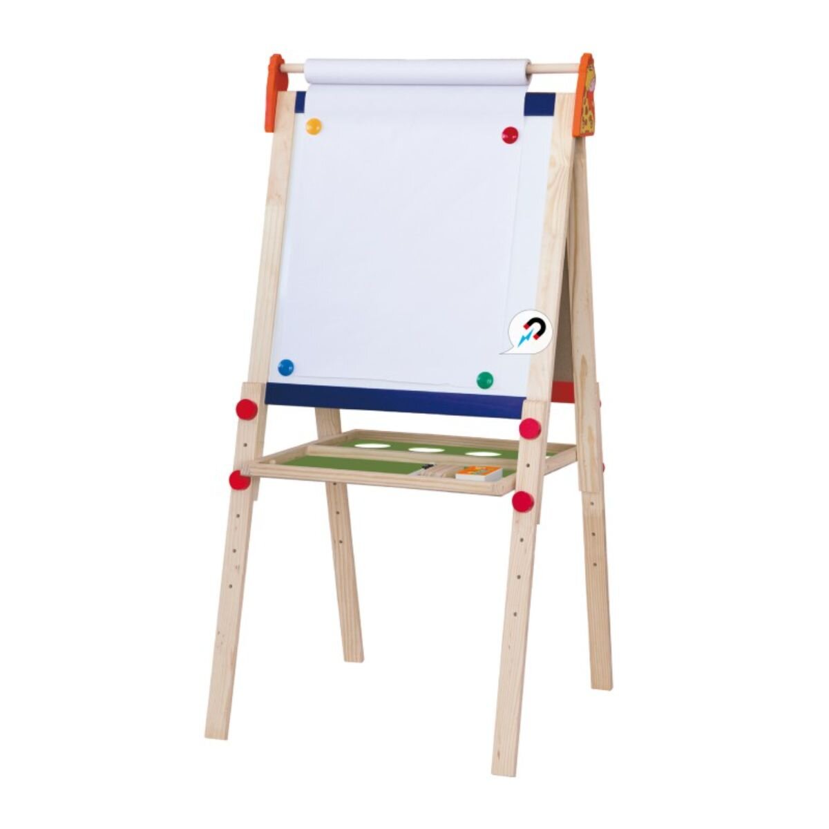 Viga Tabla educationala Dubla magnetica si neagra cu accesorii