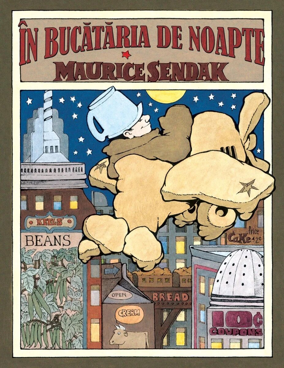 Vlad si cartea cu Genius In bucataria de noapte Maurice Sendak