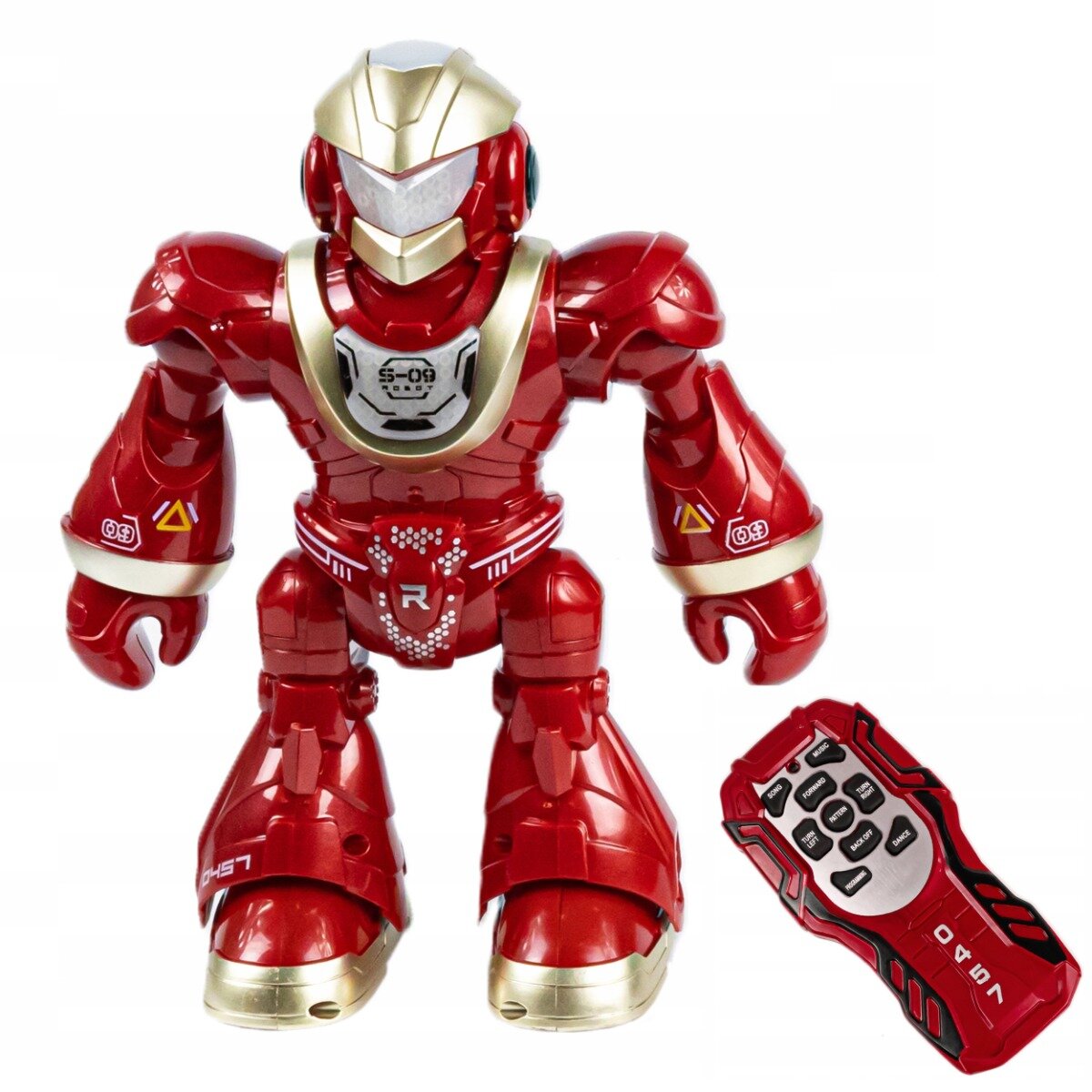 Warrior Robot cu telecomanda Multi Mode Rosu