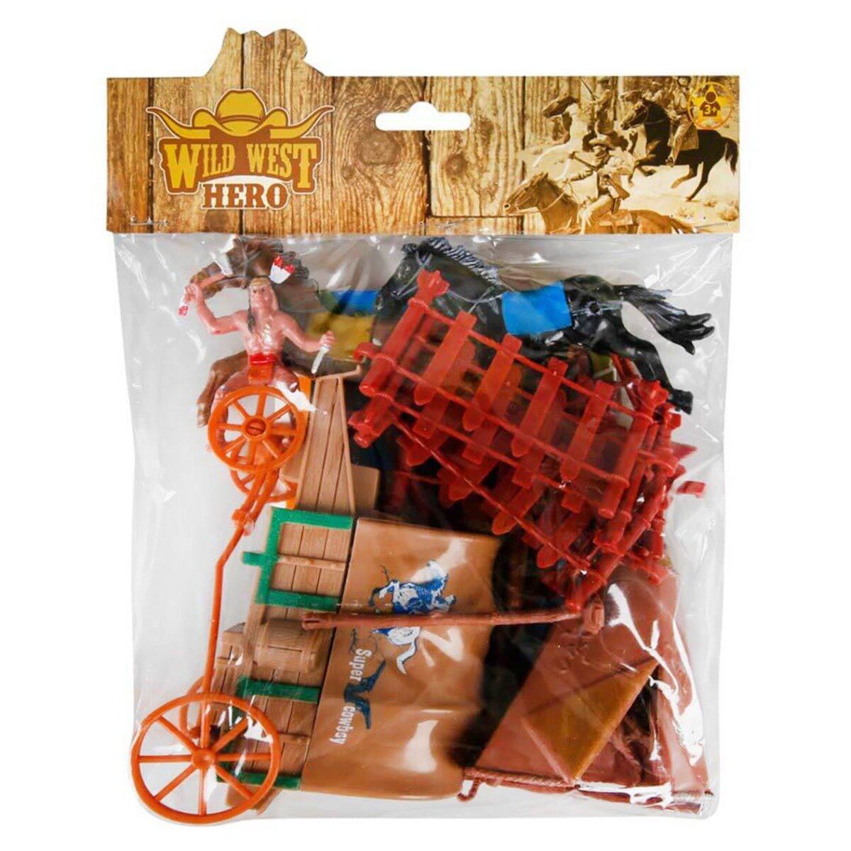 Wild West Hero Set de joaca Cowboy si accesorii