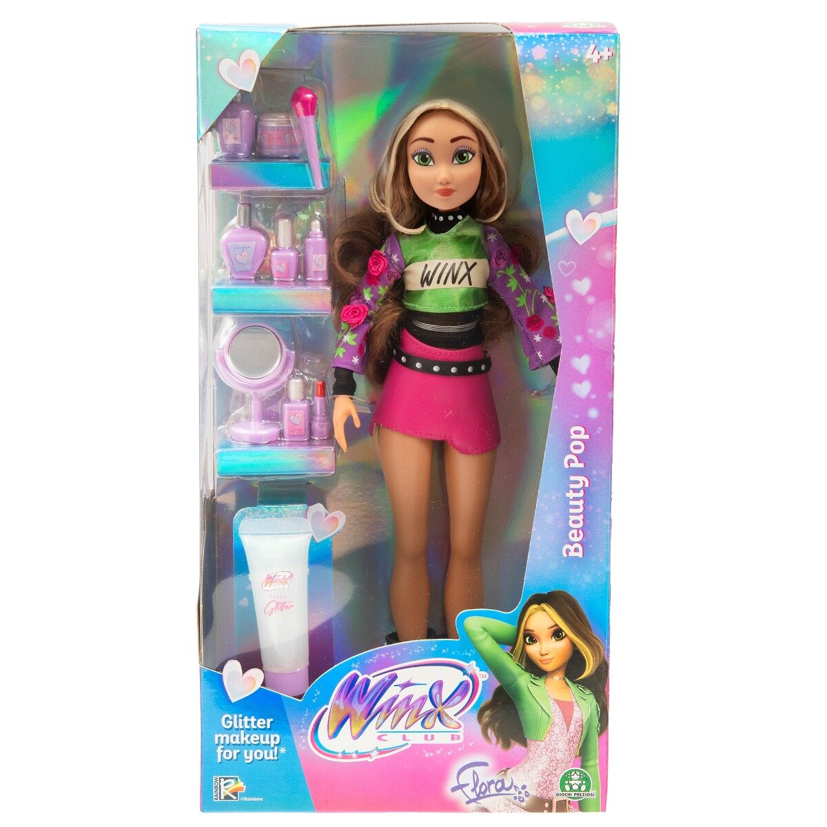 Winx Papusa Beauty Pop Flora 27cm