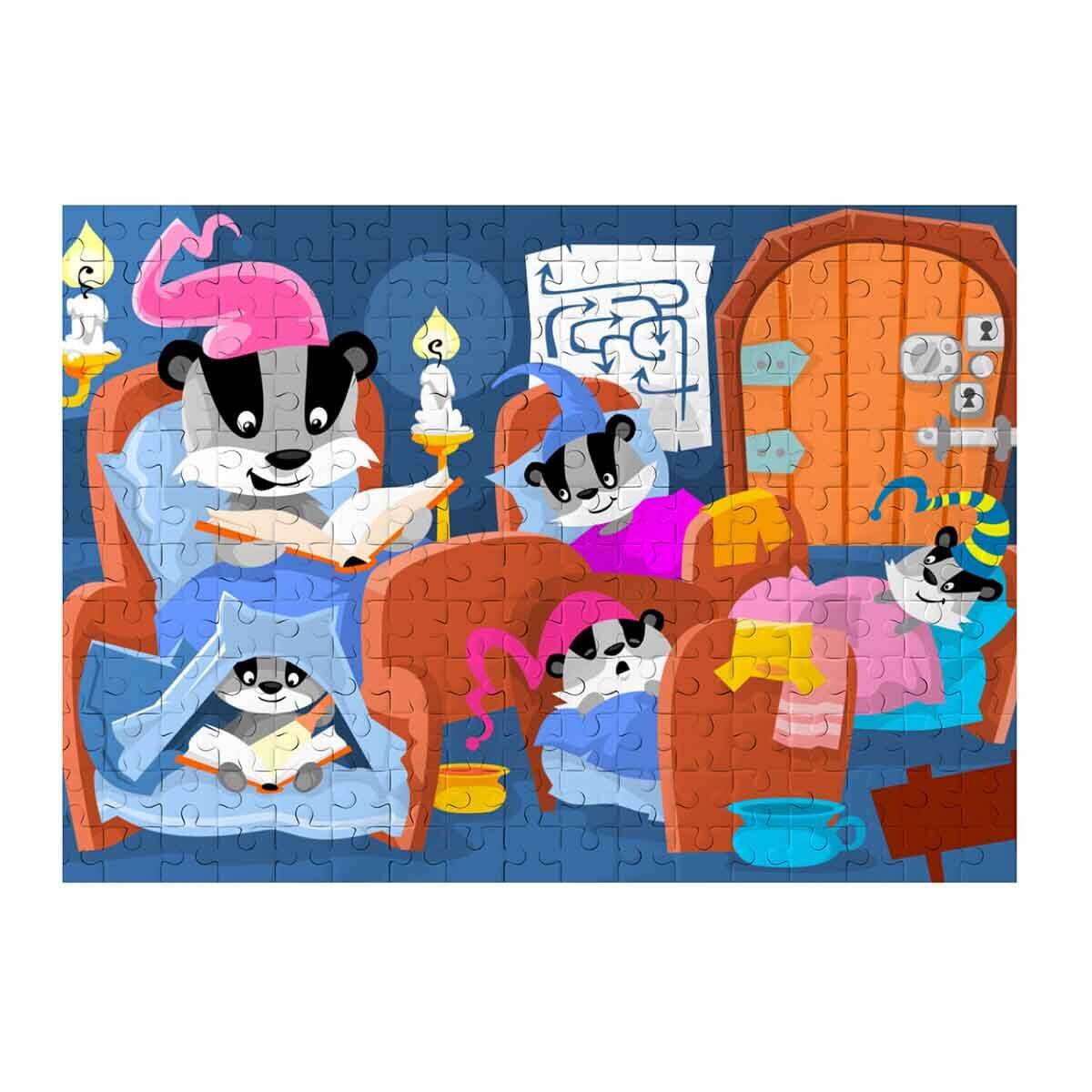 Witty Puzzlezz Puzzle 100 piese Ora de culcare
