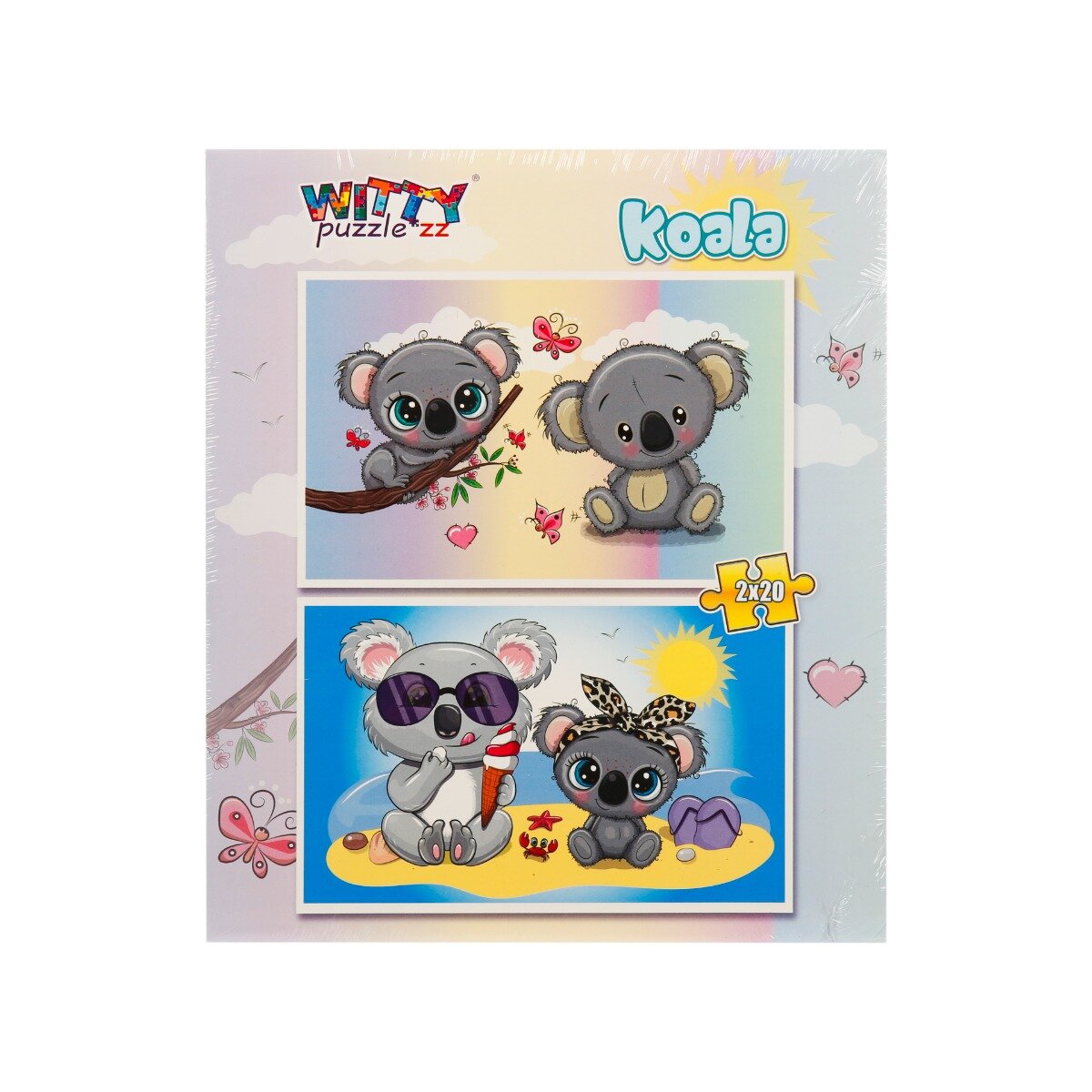 Witty Puzzlezz Puzzle 2 x 20 piese Koala