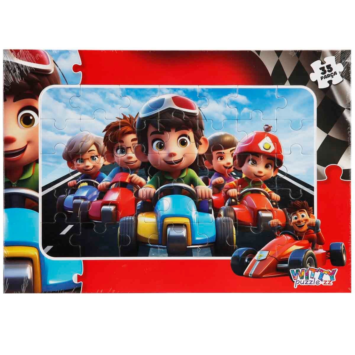 Witty Puzzlezz Puzzle Curse pentru copii 35 piese