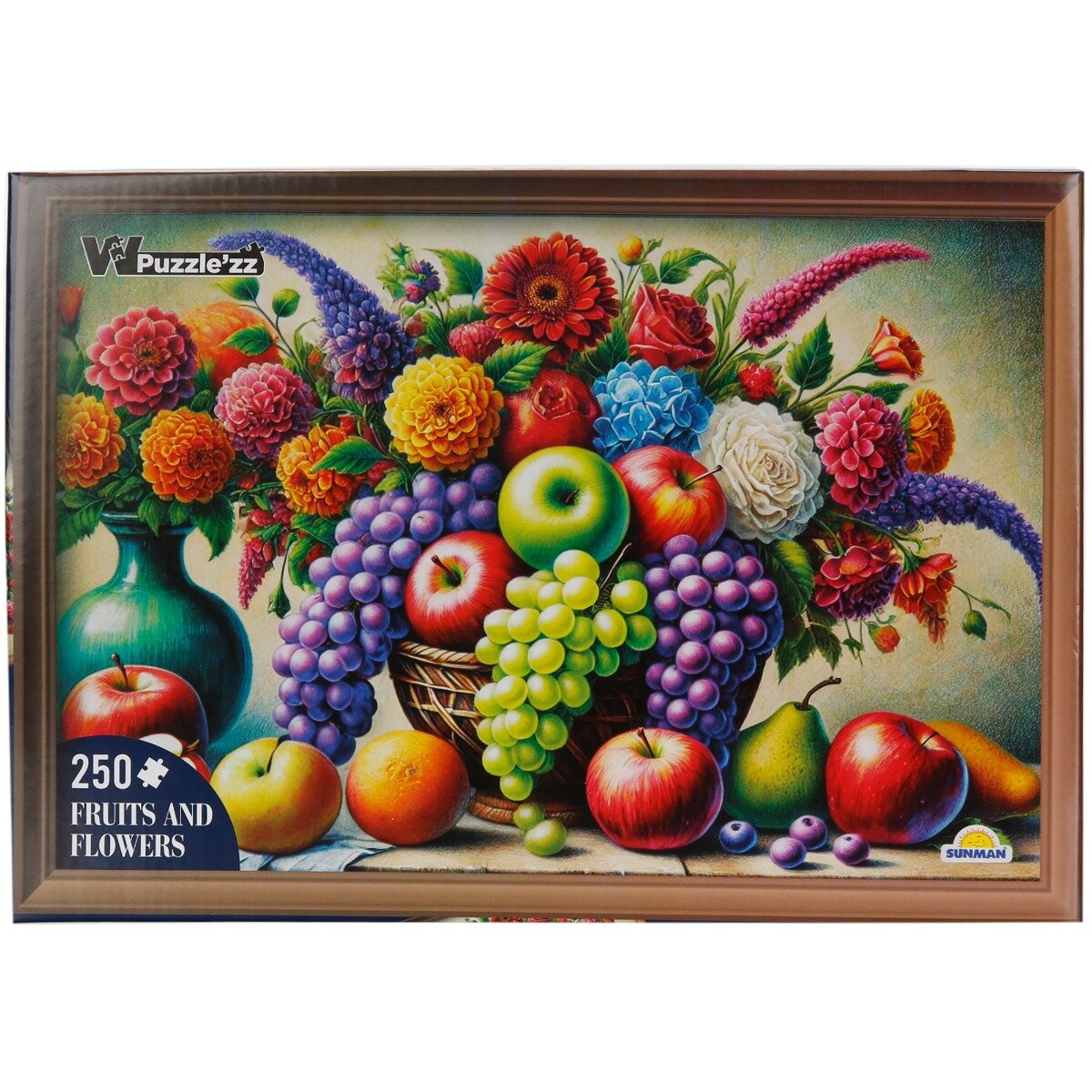 Witty Puzzlezz Puzzle Decor cu fructe si flori 250 piese