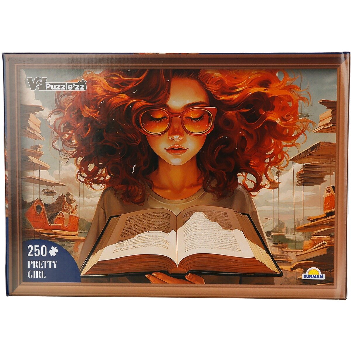 Witty Puzzlezz Puzzle Fata cu carte 250 piese