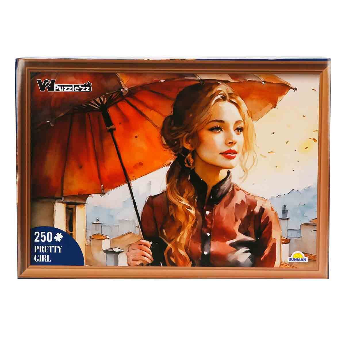 Witty Puzzlezz Puzzle Fata cu umbrela 250 piese
