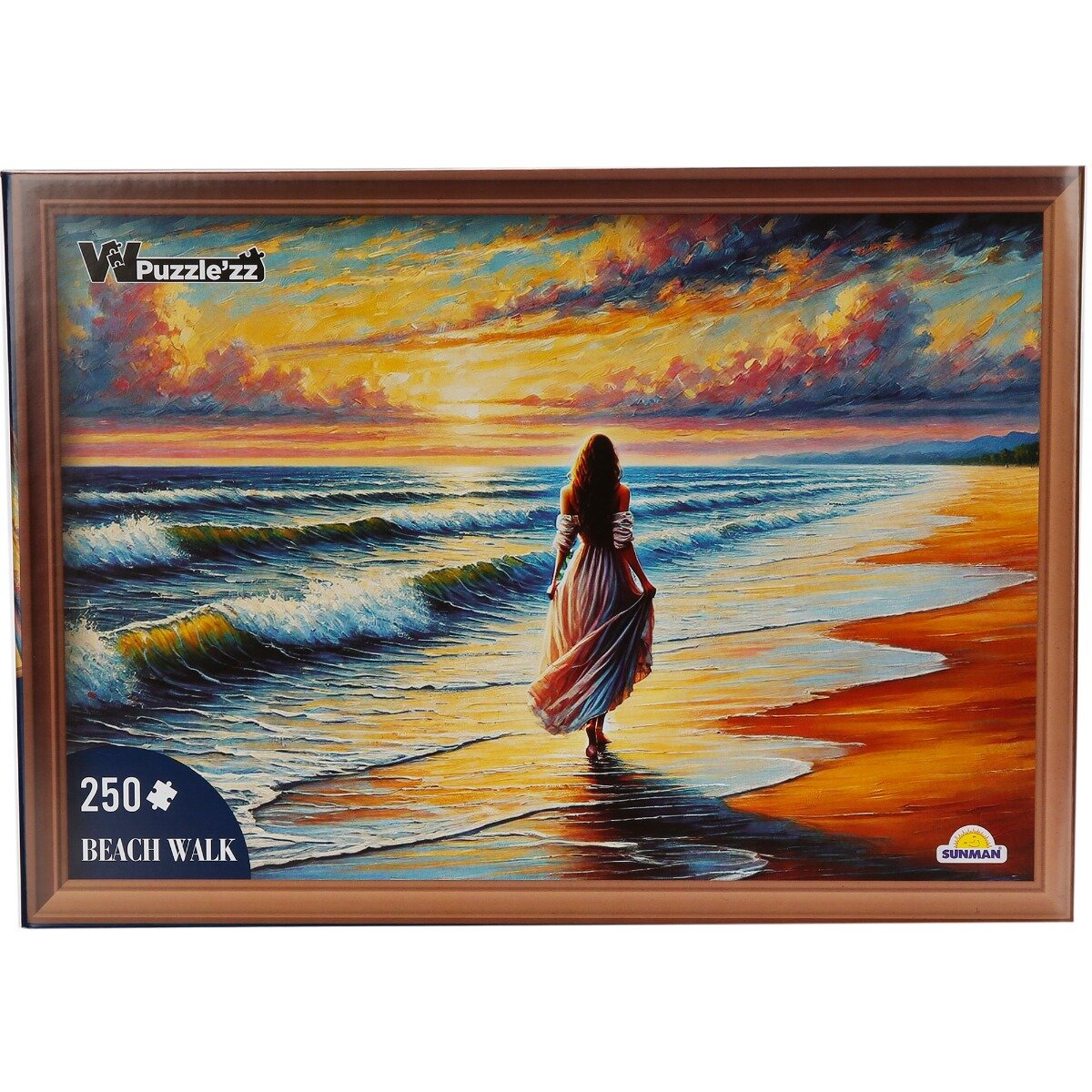 Witty Puzzlezz Puzzle Fata pe plaja 250 piese