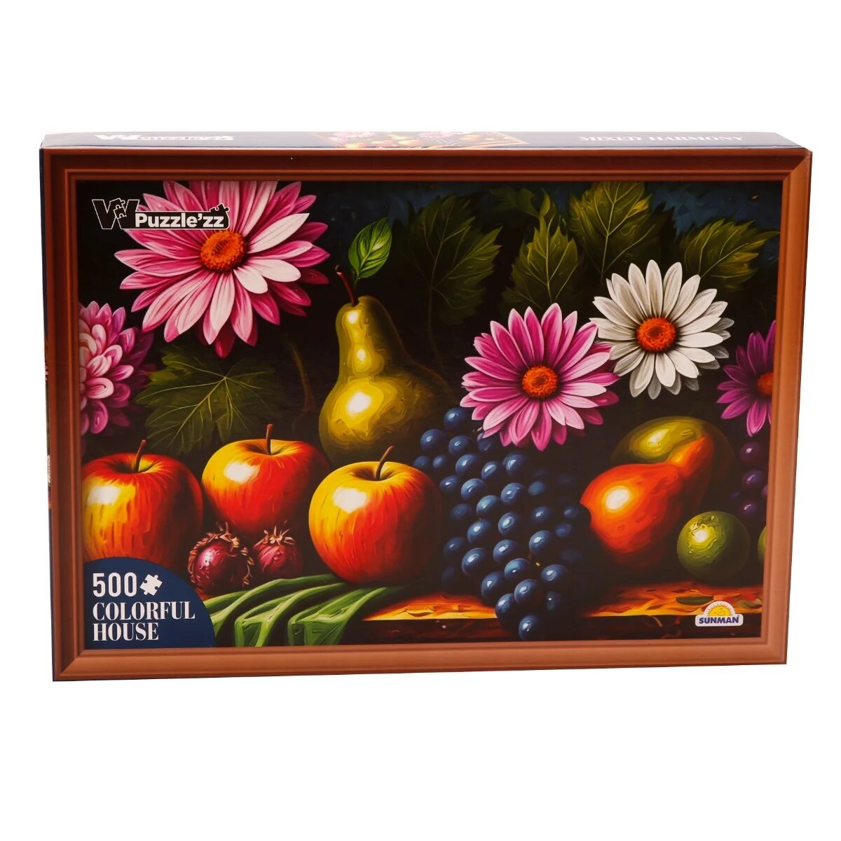 Witty Puzzlezz Puzzle Fructe si Flori 500 piese