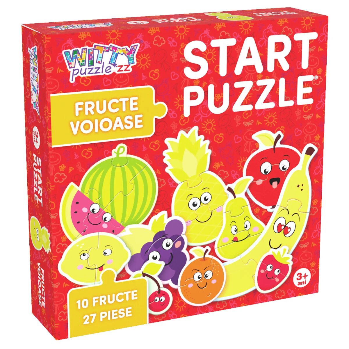 Witty Puzzlezz Puzzle Fructe voioase 27 piese