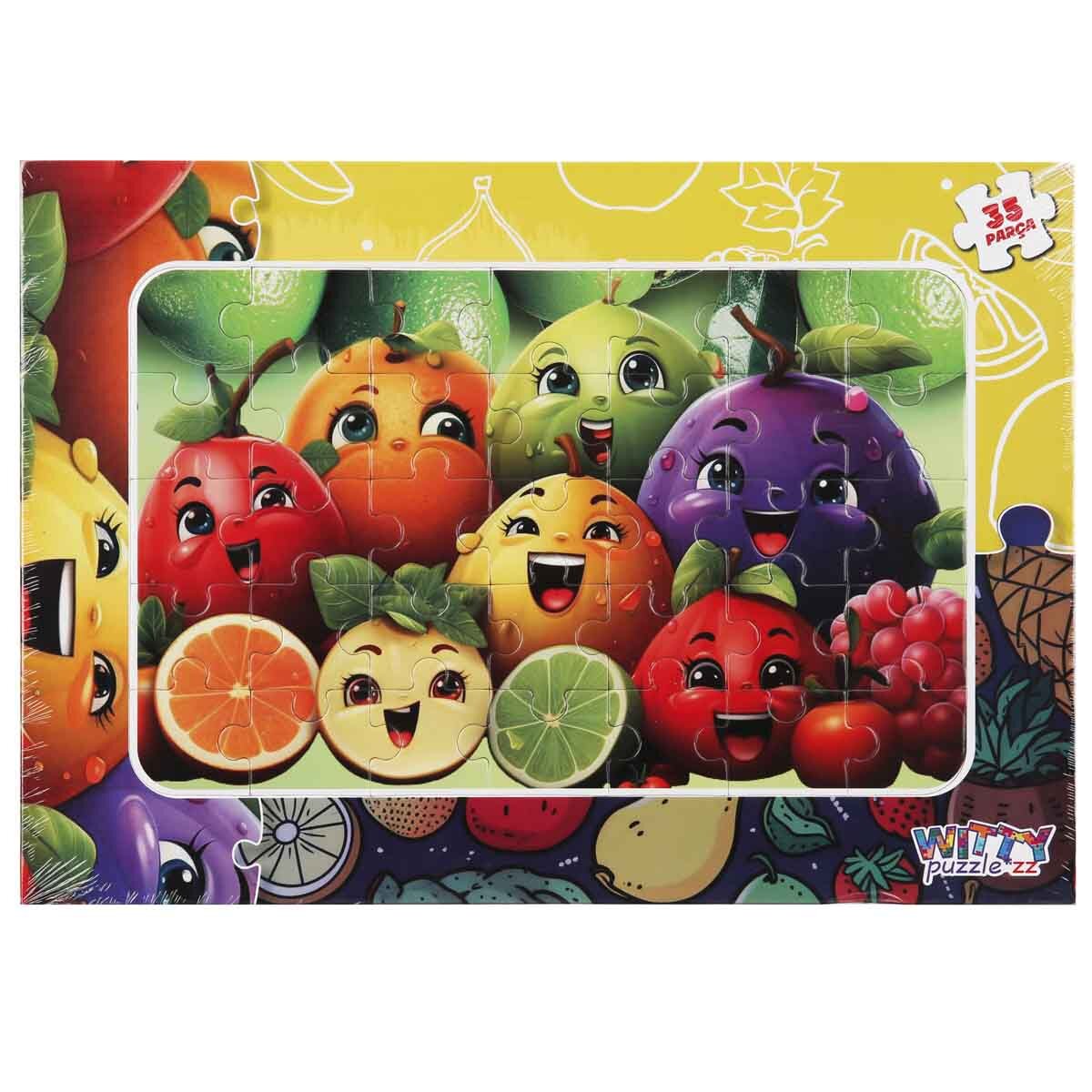 Witty Puzzlezz Puzzle Fructe zambarete 35 piese