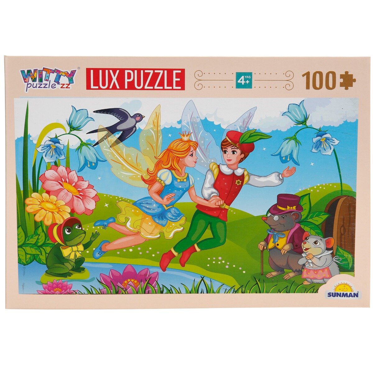 Witty Puzzlezz Puzzle Luxury Degetica si micul print 100 piese