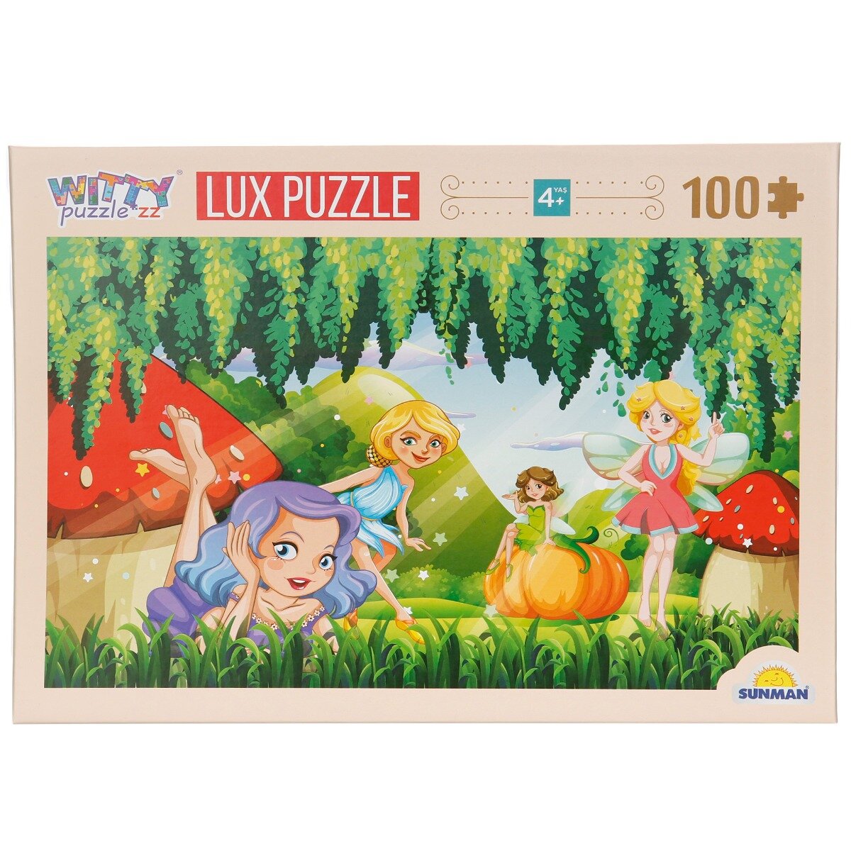 Witty Puzzlezz Puzzle Luxury Zana in padure 100 piese