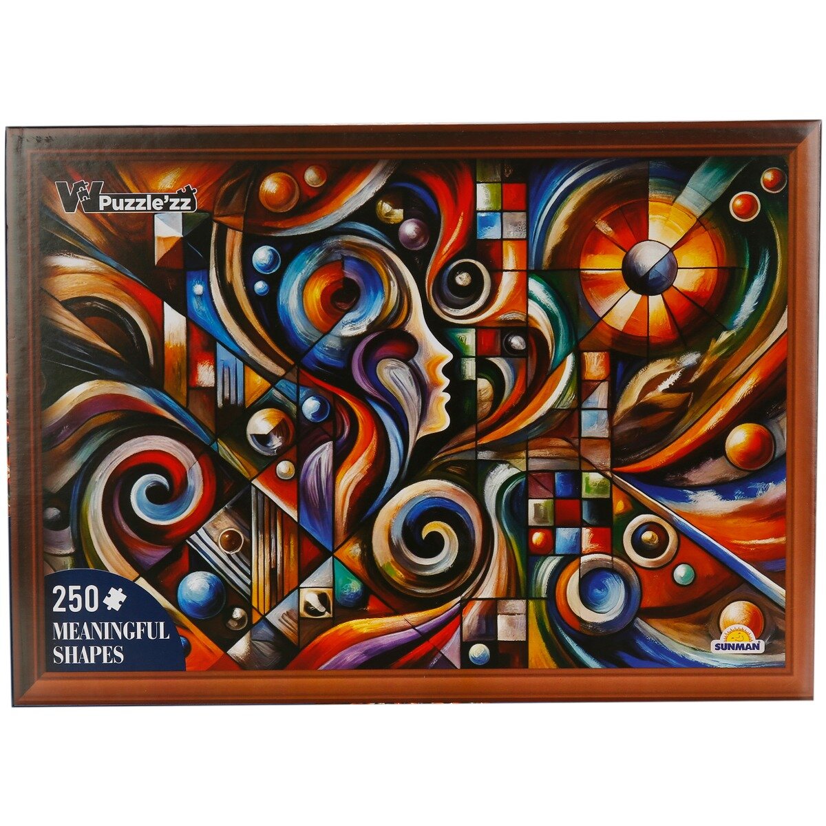 Witty Puzzlezz Puzzle Meaningful Shapes Arta moderna 250 piese