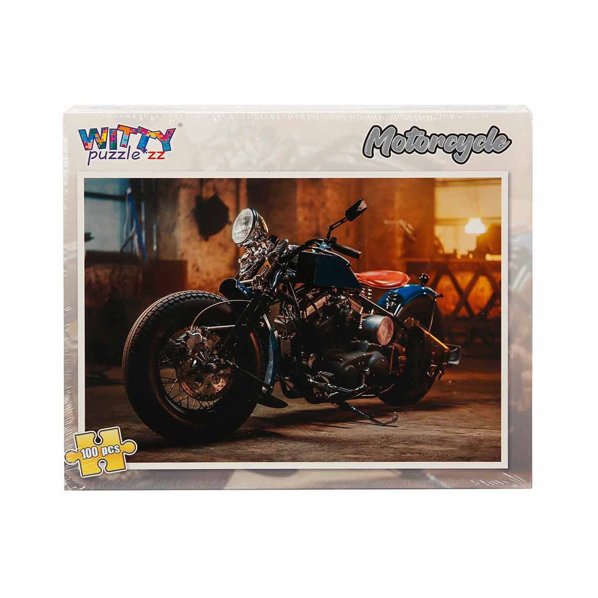 Witty Puzzlezz Puzzle Motocicleta 100 piese