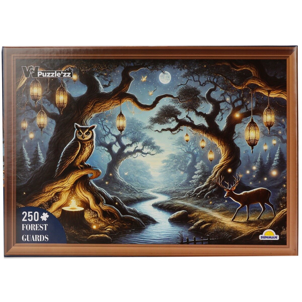 Witty Puzzlezz Puzzle Noaptea in padure 250 piese