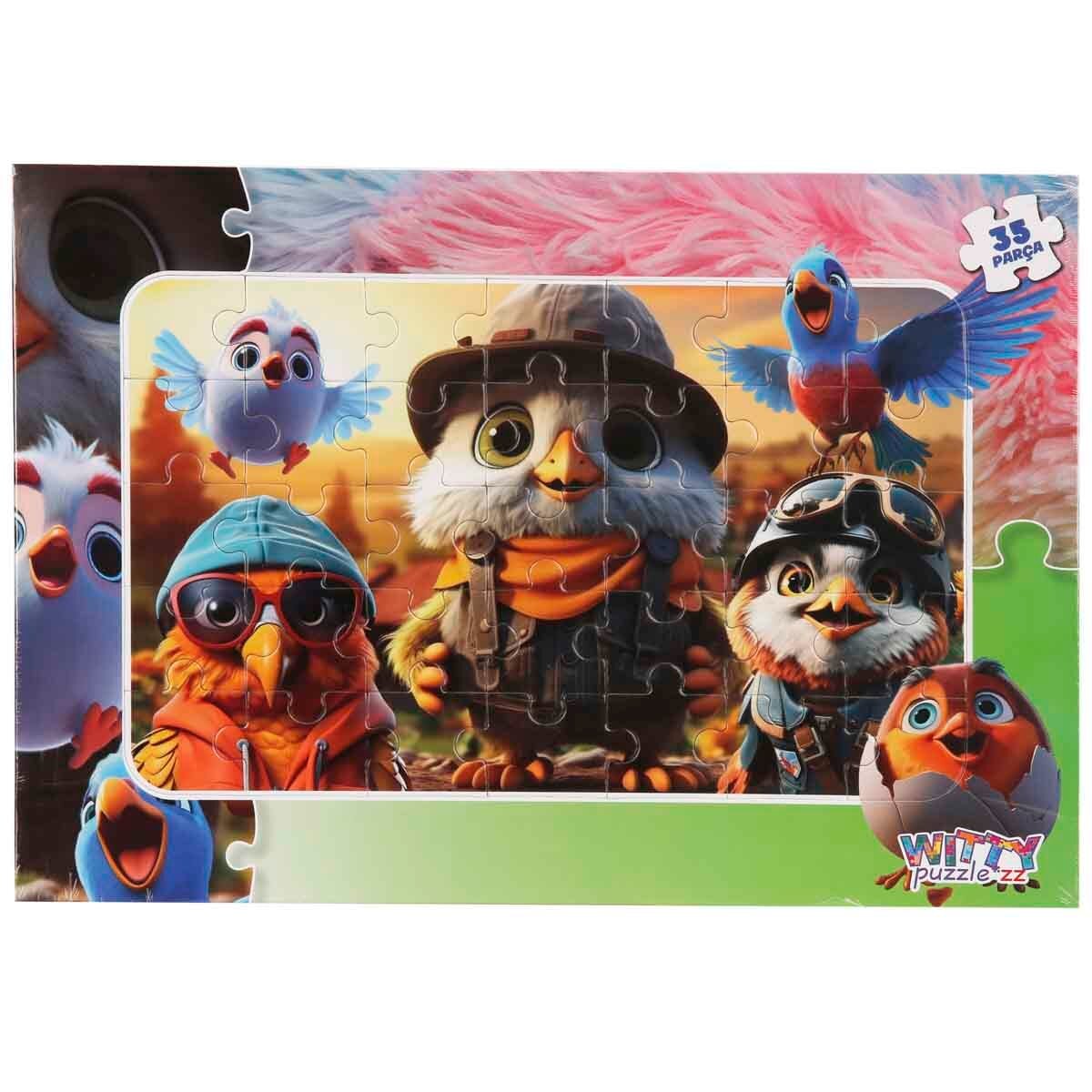 Witty Puzzlezz Puzzle Pasari calatoare 35 piese