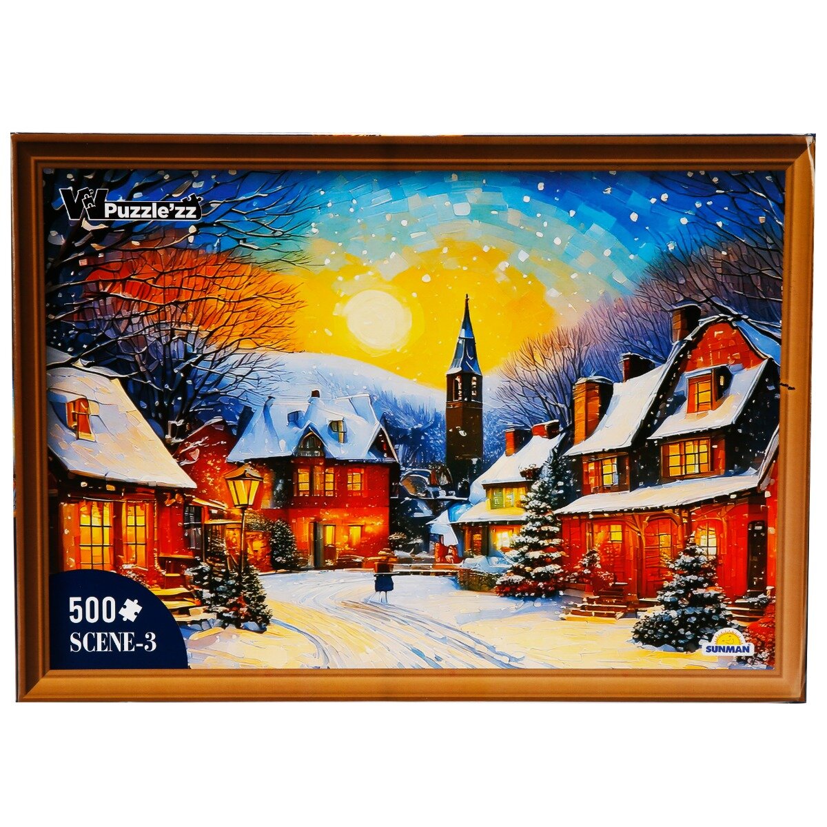 Witty Puzzlezz Puzzle Peisaj de iarna 500 piese