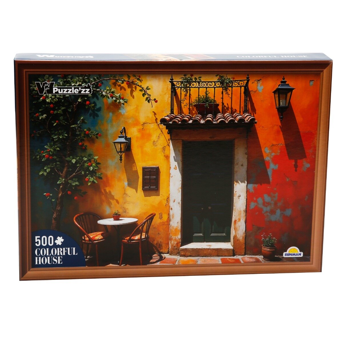 Witty Puzzlezz Puzzle Pereti colorati 500 piese