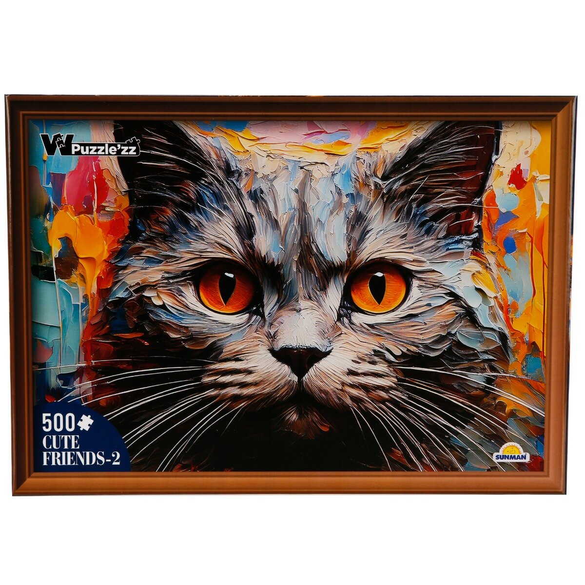Witty Puzzlezz Puzzle Pisica 500 piese