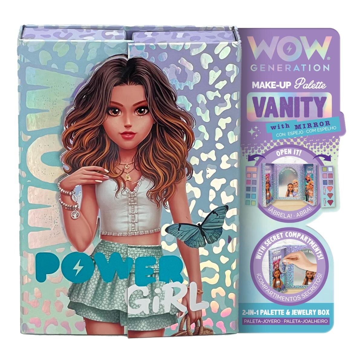 Wow Generation Paleta de machiaj cu oglinda si accesorii