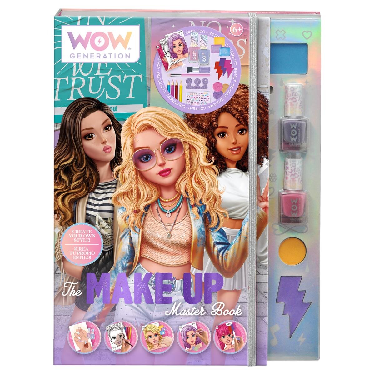 Wow Generation Set de makeup si unghii Master Book