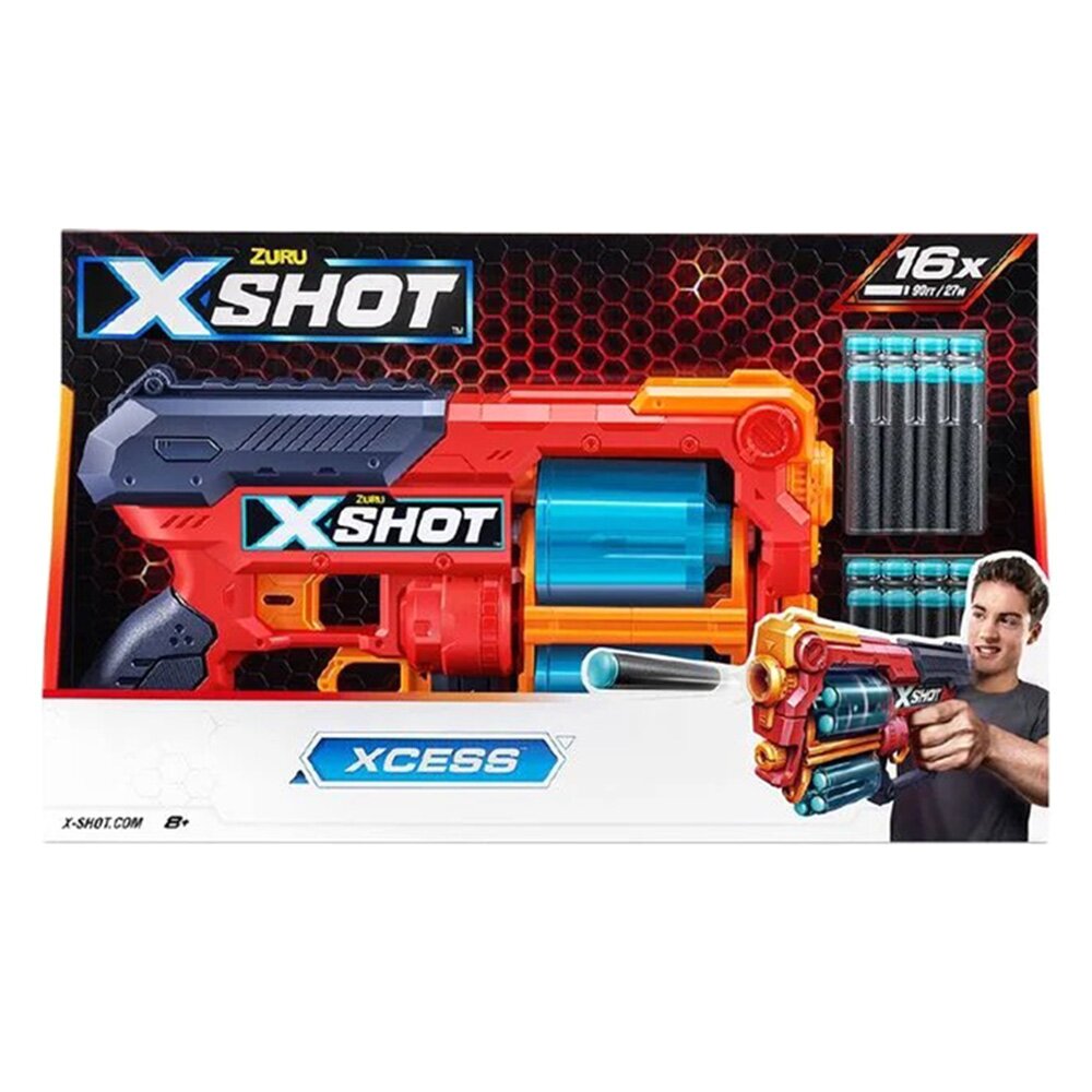 X-Shot Blaster Excel Excess TK 12 16 proiectile