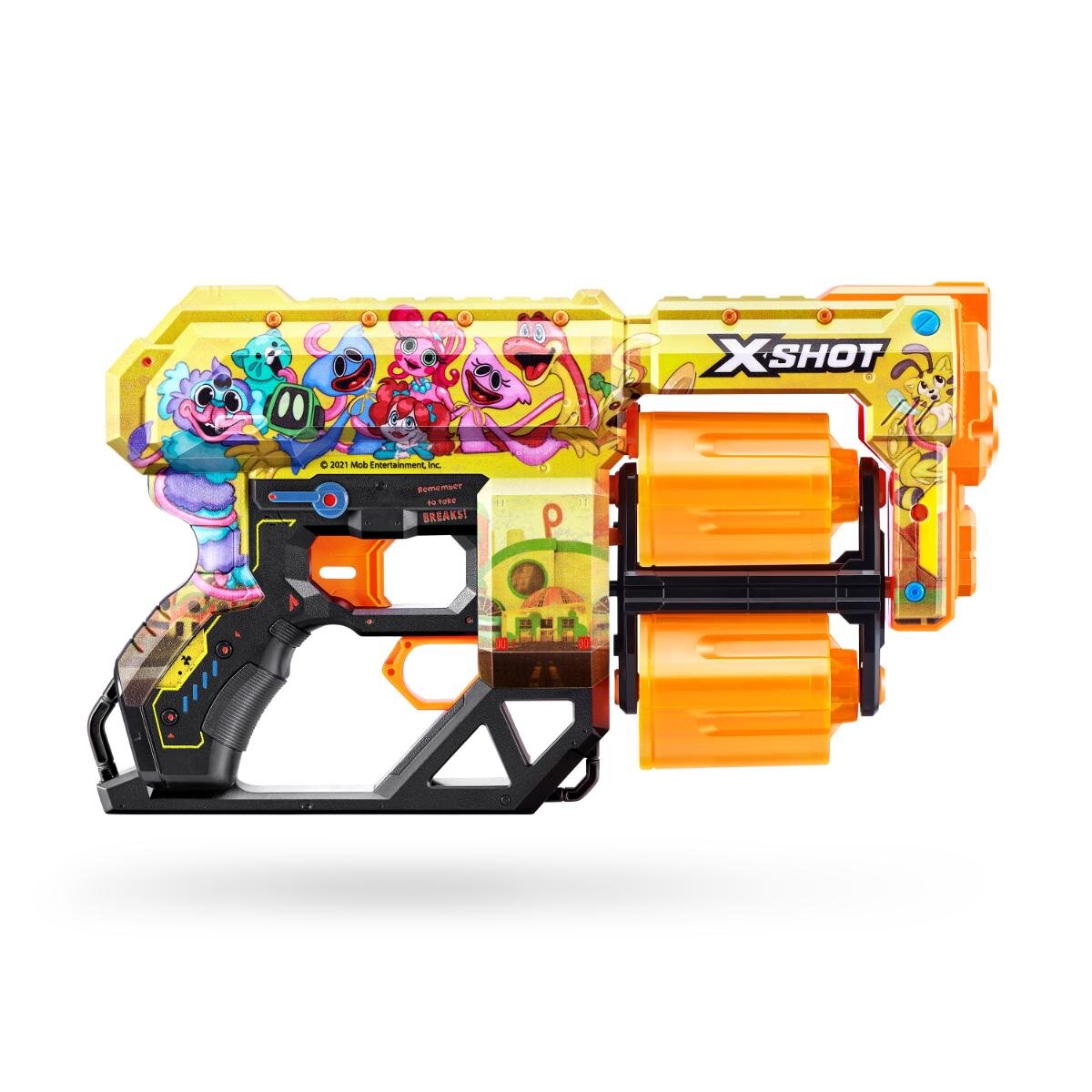 X-Shot Blaster Excel Skins Dread Playtime Co 12 proiectile