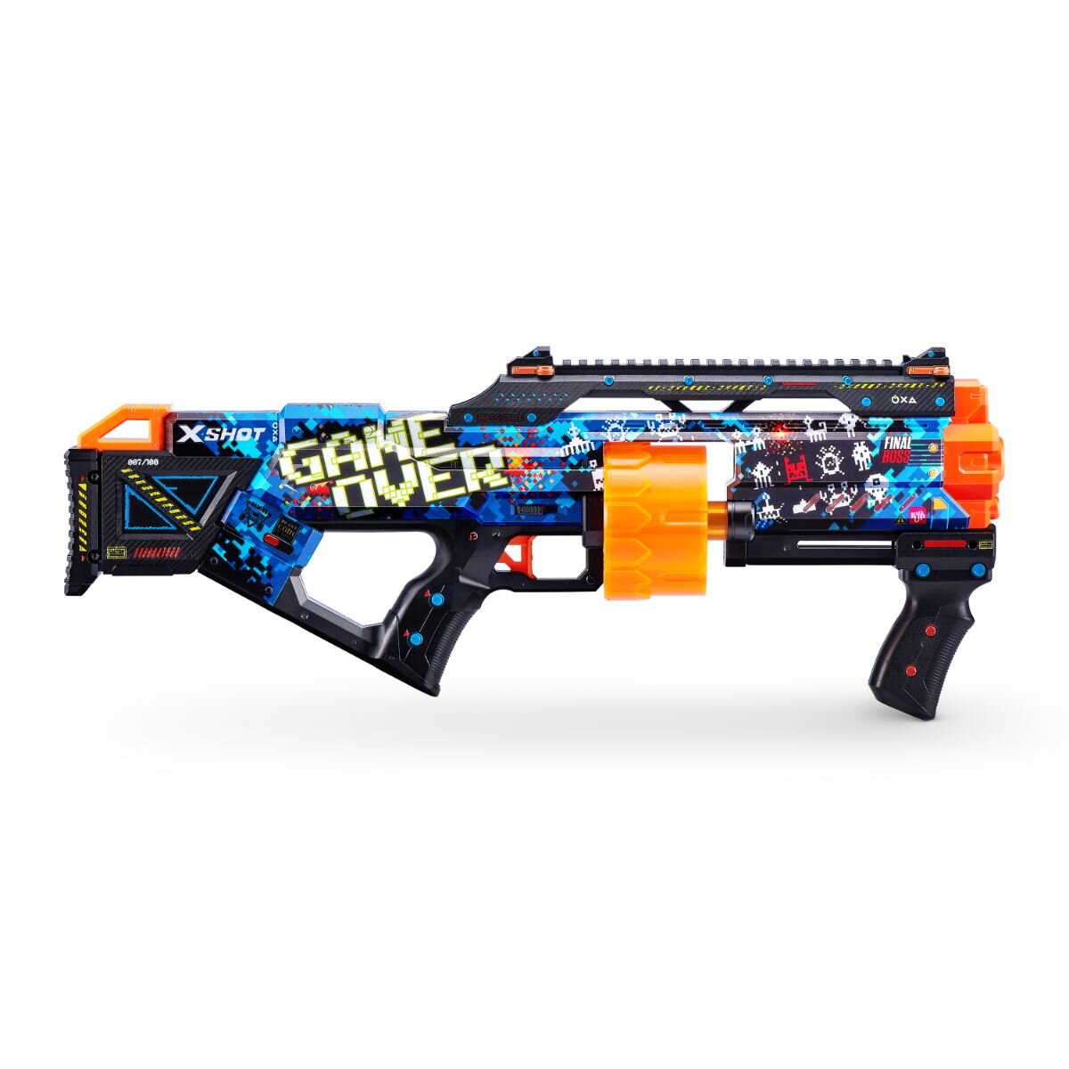 X-Shot Blaster Excel Skins Last Stand Game cu 16 sageti 36518A