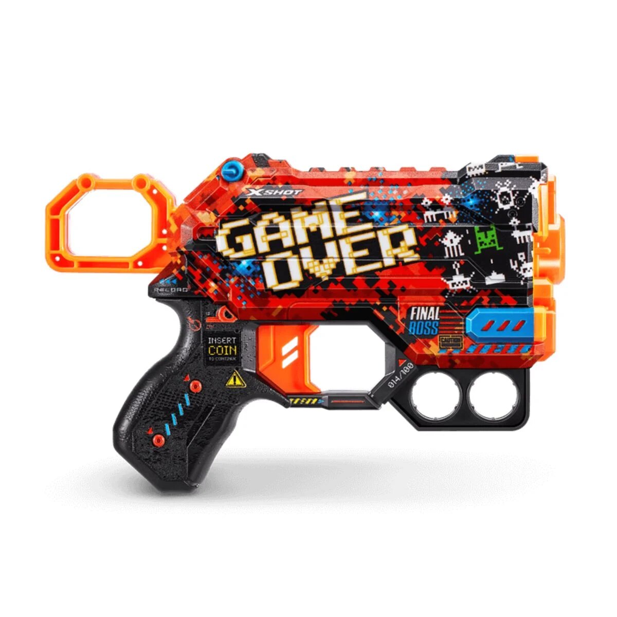 X-Shot Blaster Excel Skins Menace Game cu 8 sageti 36515B