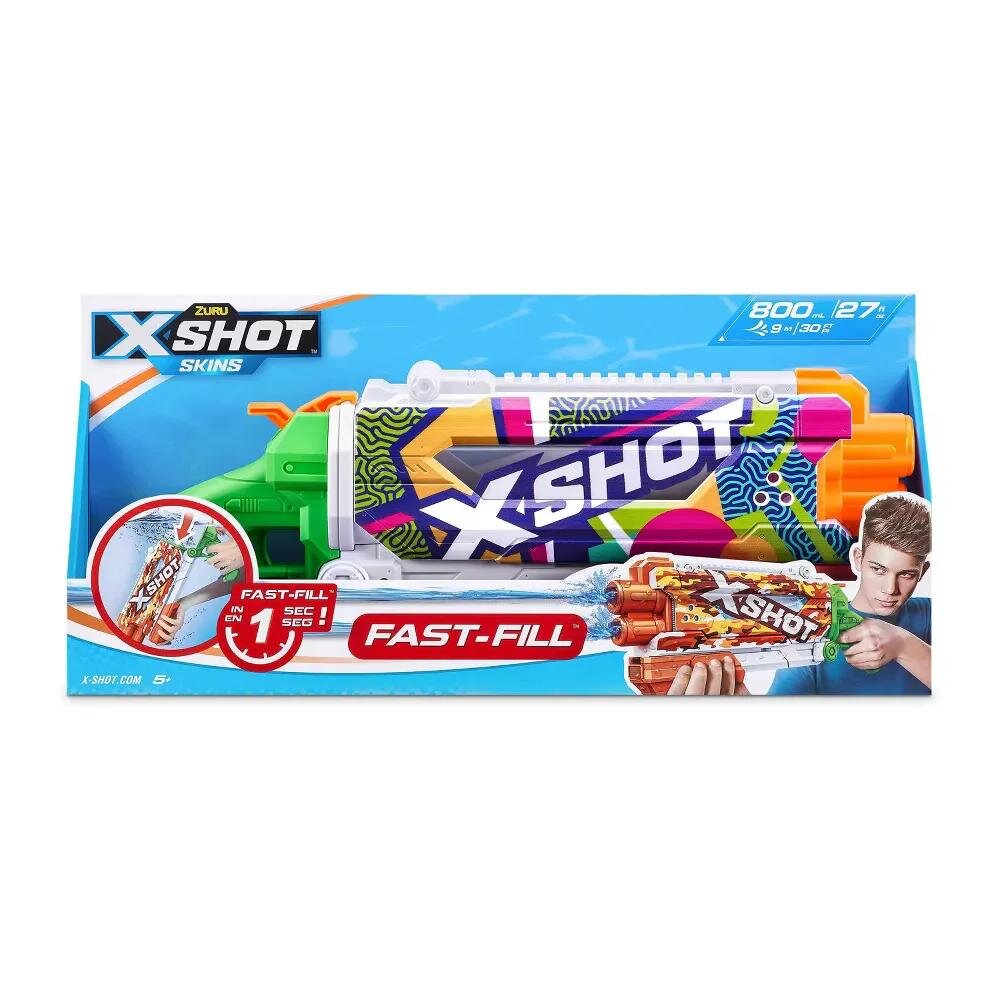 X-Shot Pistol cu apa cu incarcare rapida Pump Action Ripple