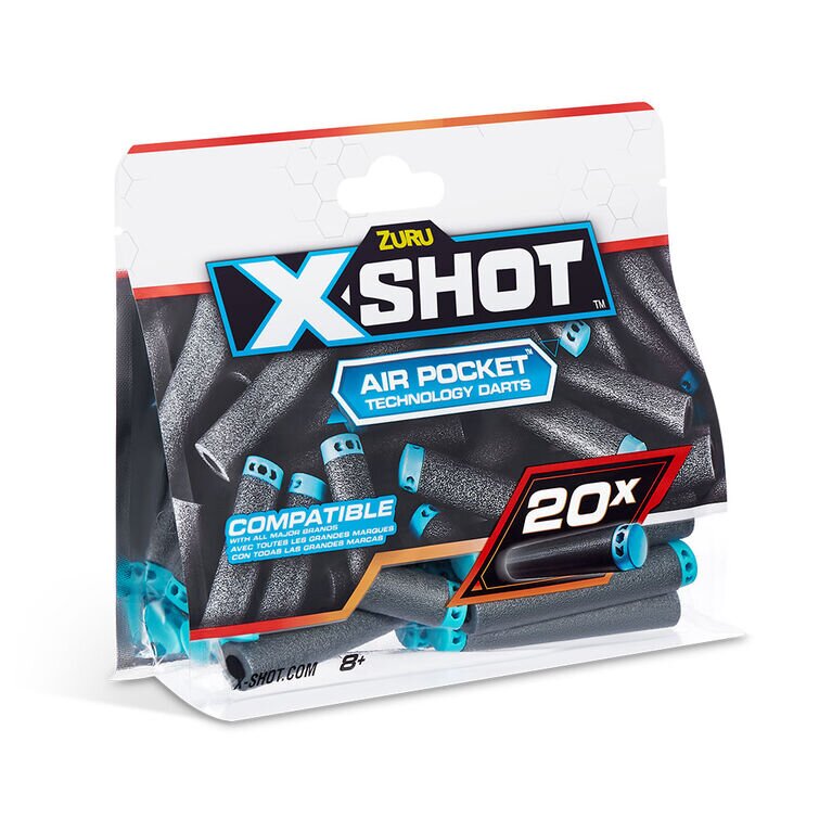X-Shot Set 20 rezerva proiectile