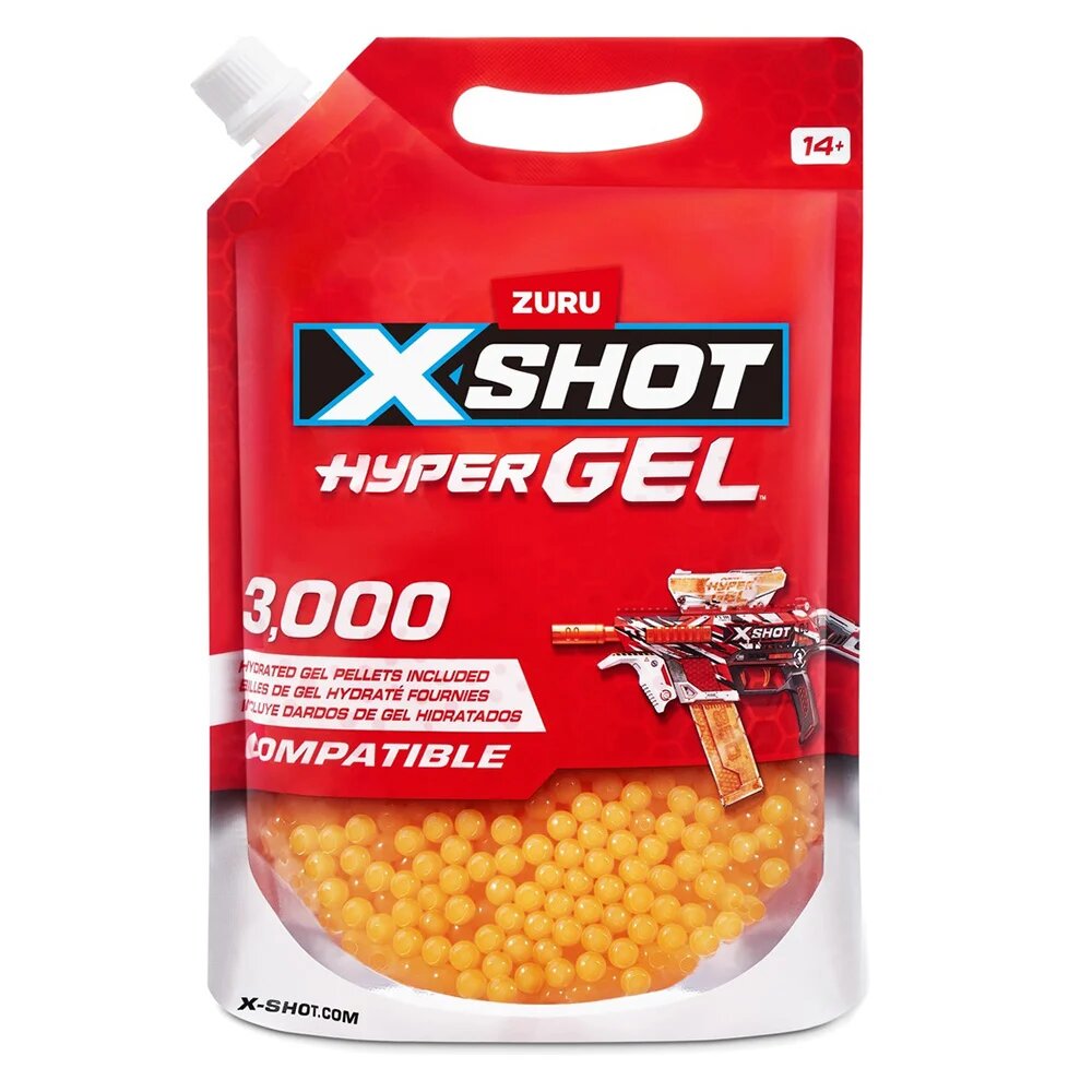 X-Shot Set 3000 bile din gel Hyper Gel Next Level